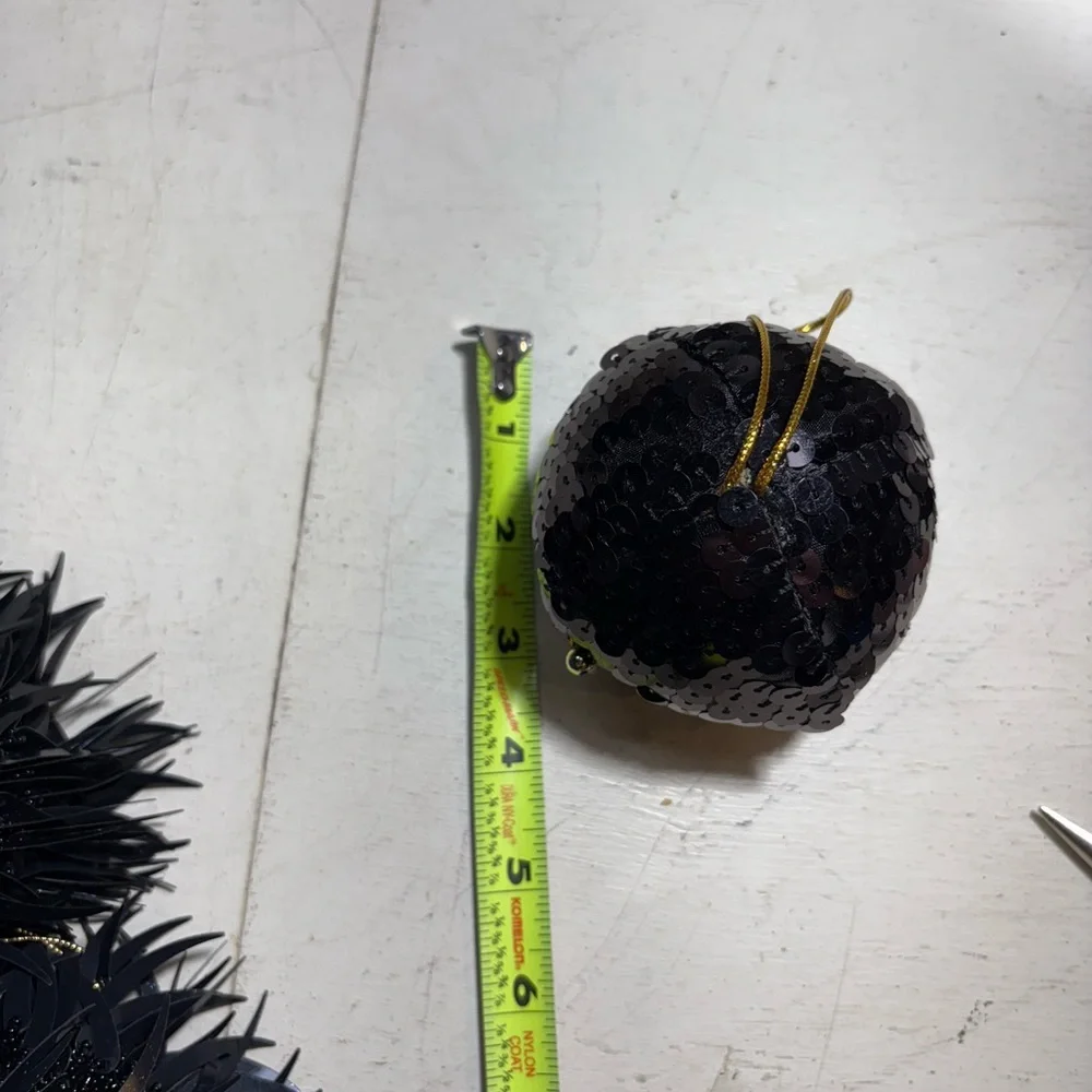 Source Unknown Black Decorative Ornaments Rare and very Unique!
